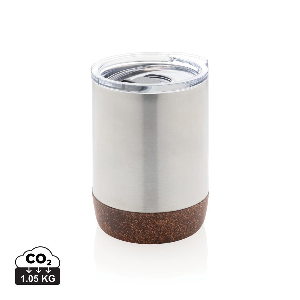 Kleine Vakuum-Kaffeetasse aus RCS rSteel & Kork – Bild 2