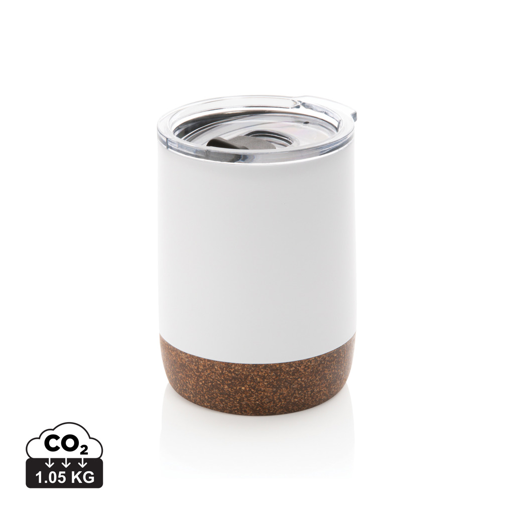 Kleine Vakuum-Kaffeetasse aus RCS rSteel & Kork – Bild 3
