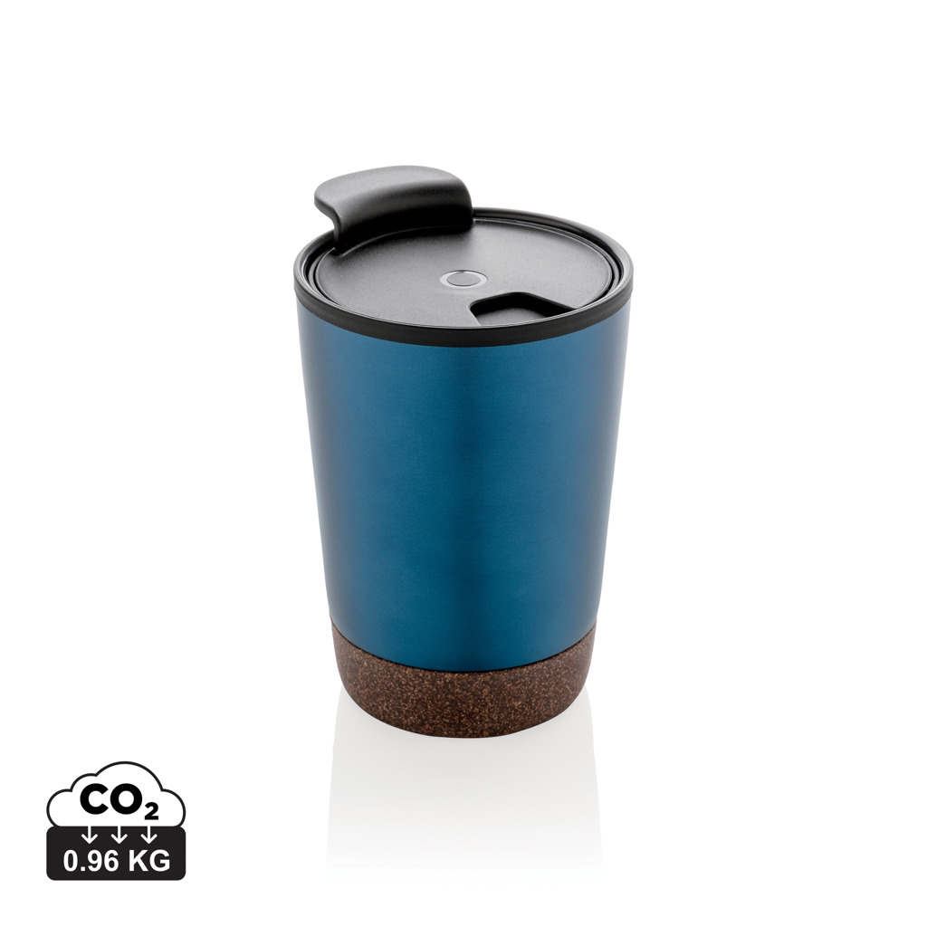 RCS recycelter Edelstahl-Kaffeebecher mit Kork – Bild 4