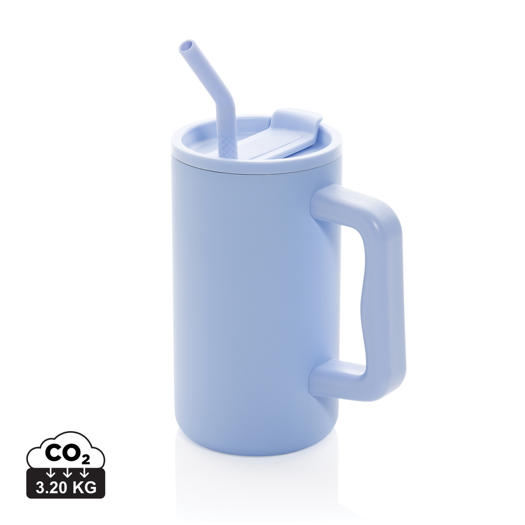 Cube Becher aus RCS recyceltem Stahl 800ml – Bild 3