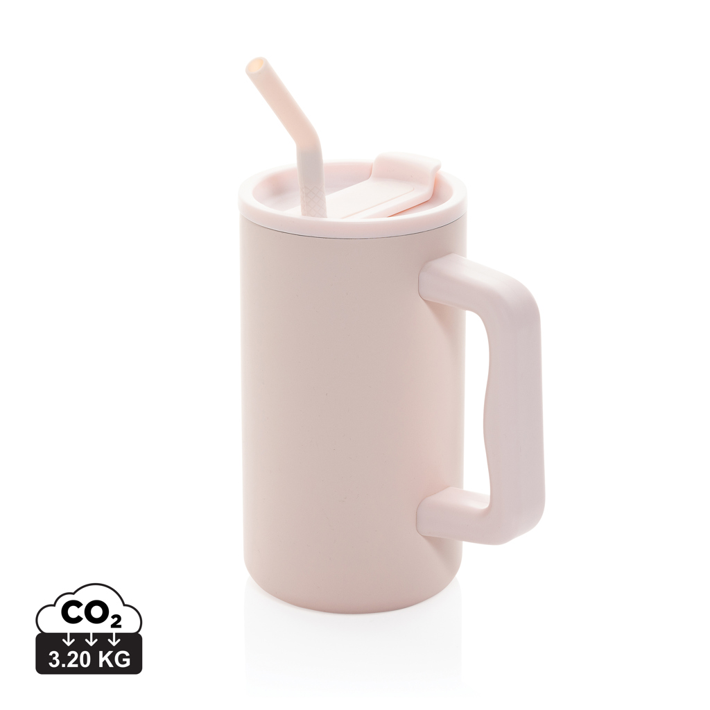 Cube Becher aus RCS recyceltem Stahl 800ml – Bild 4