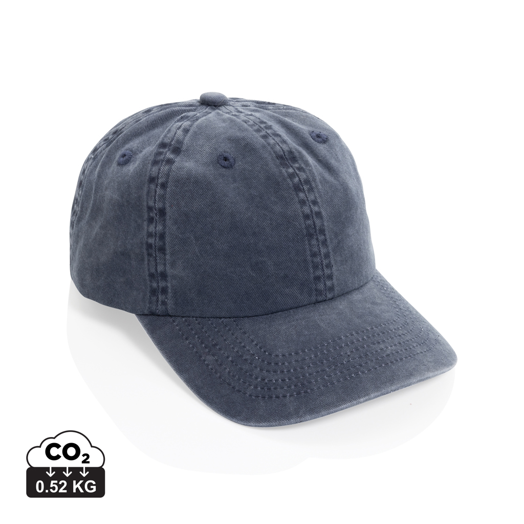BEAU AWARE™ Washed 6-Panel Kappe aus 270gr/m² Baumwolltwill – Bild 5