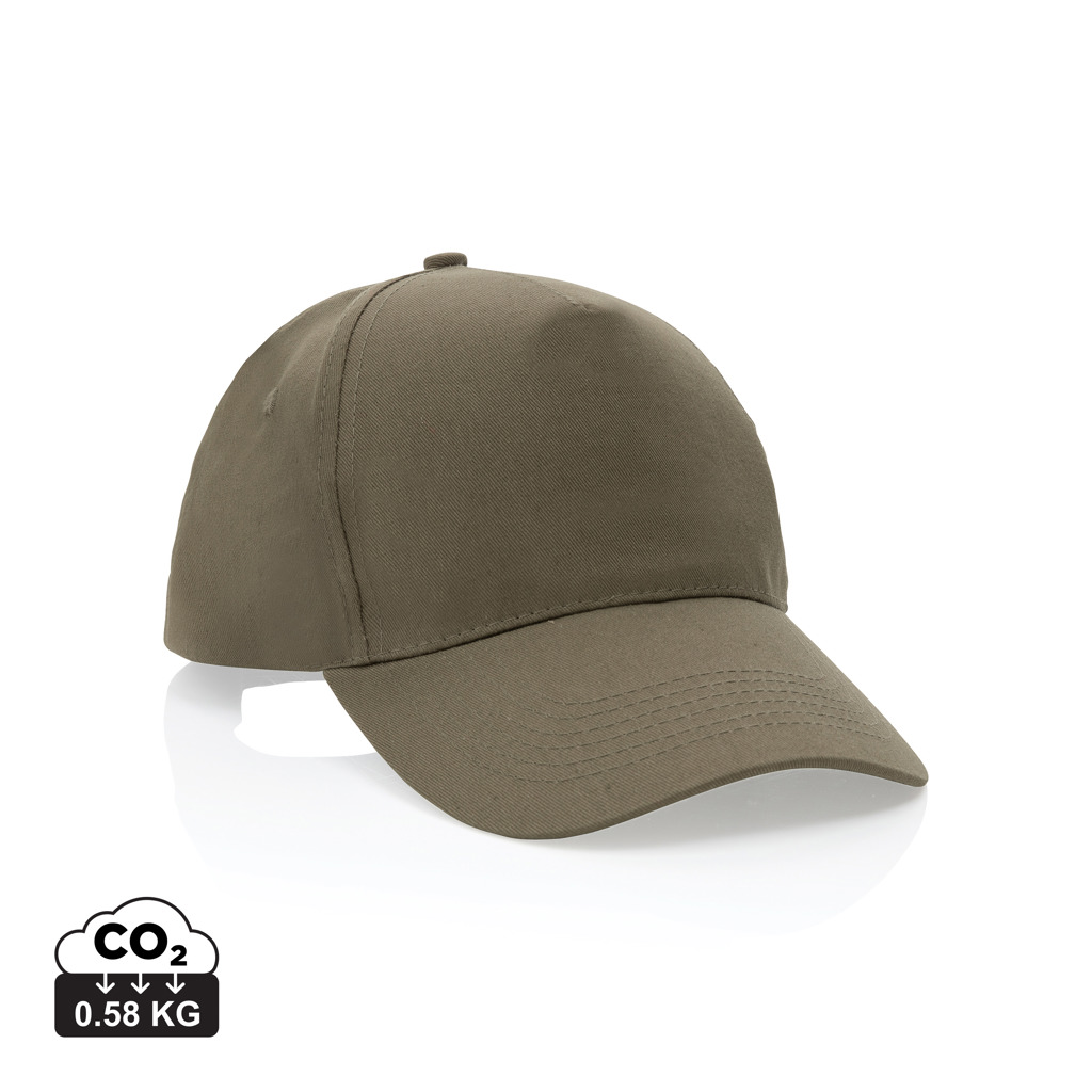 Impact 5 Panel Kappe aus 190gr rCotton mit AWARE™ Tracer – Bild 5