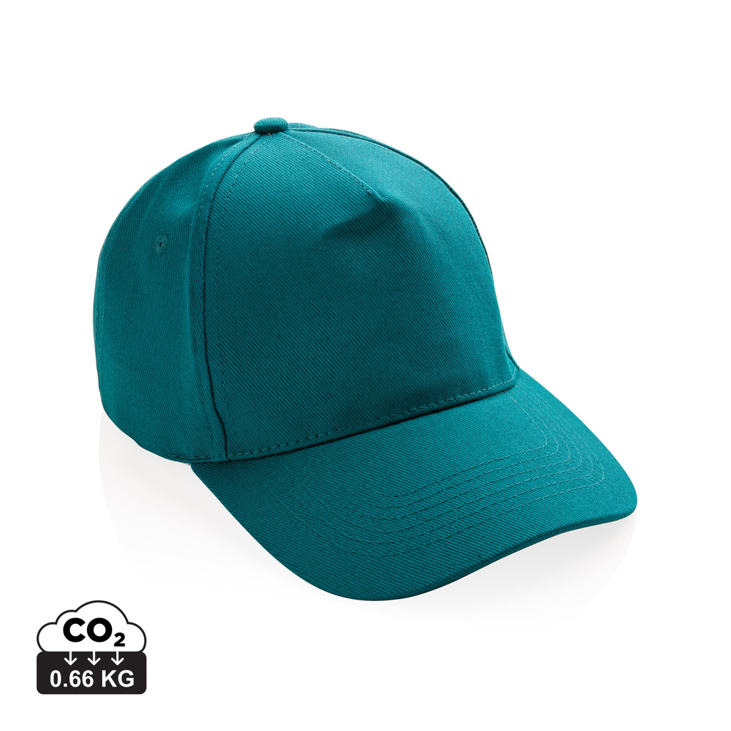 Impact 5 Panel Kappe aus 280gr rCotton mit AWARE™ Tracer – Bild 3