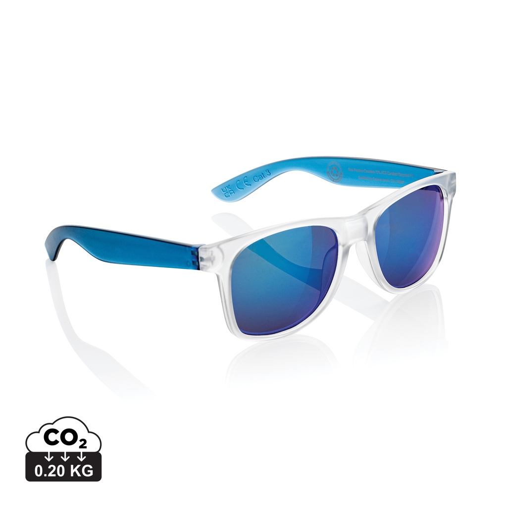 Gleam Sonnenbrille aus RCS rec. PC mit verspiegelten Gläsern – Bild 3