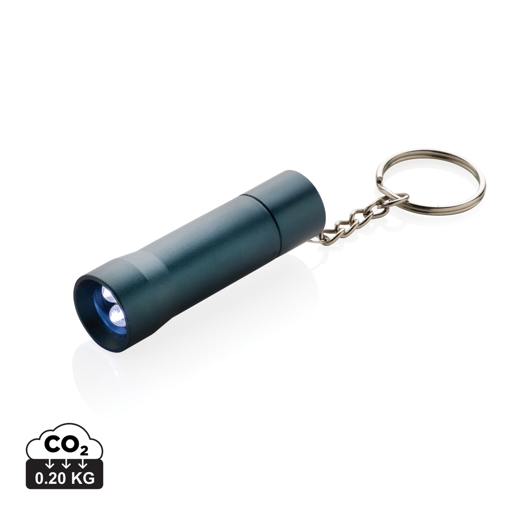 Flash Schlüsselanhänger-Taschenlampe aus RCS rec. Aluminium – Bild 3