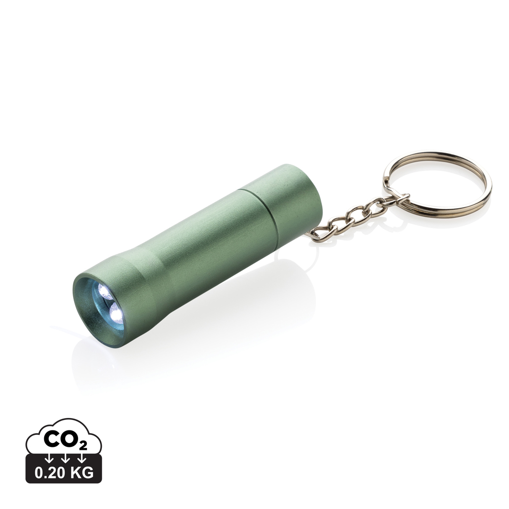 Flash Schlüsselanhänger-Taschenlampe aus RCS rec. Aluminium – Bild 4