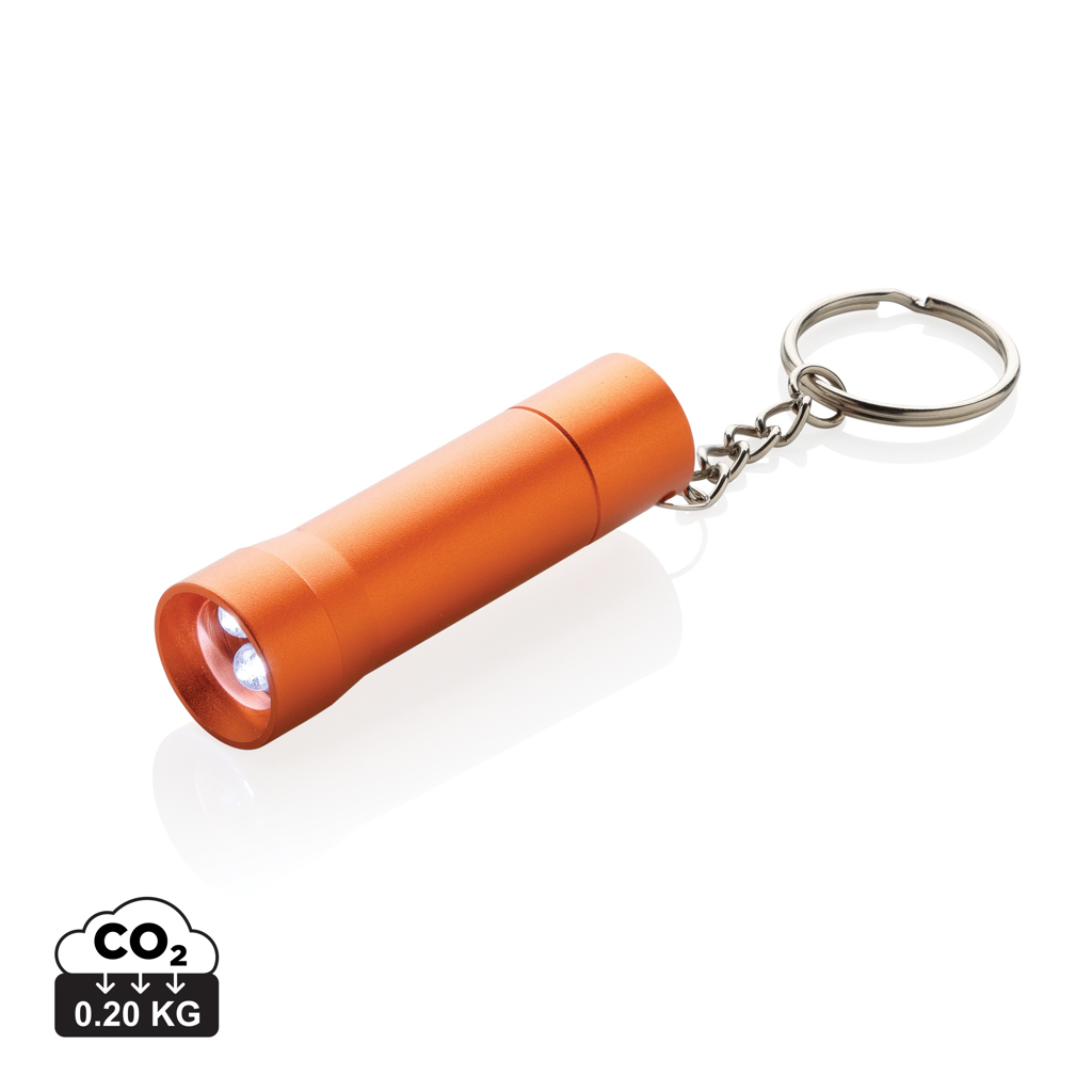Flash Schlüsselanhänger-Taschenlampe aus RCS rec. Aluminium – Bild 5