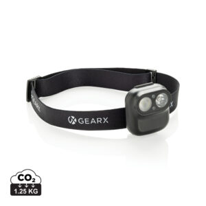 Gear X Stirnlampe mit Bewegungssensor aus RCS rec. ABS