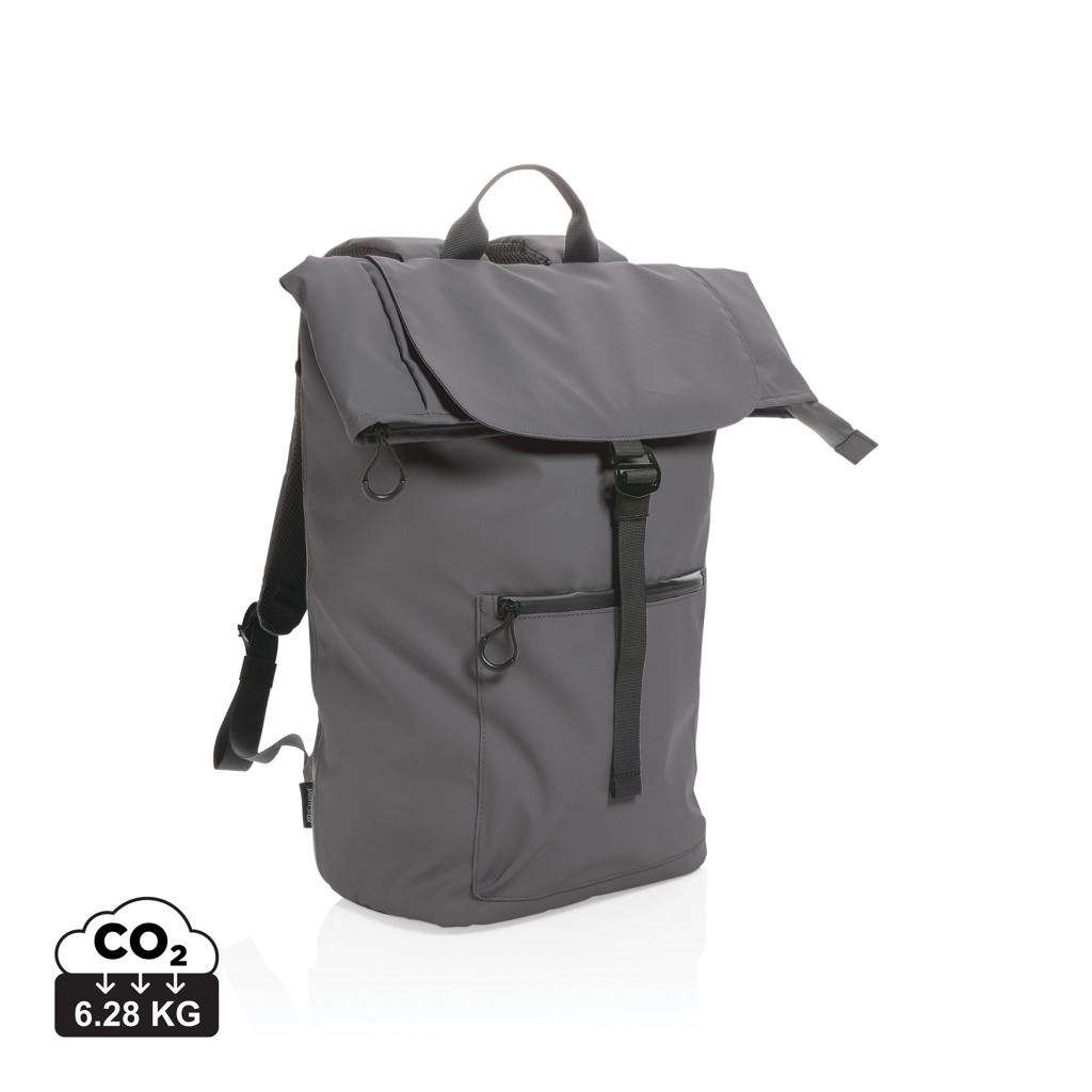 Impact AWARE™ RPET wasserabweisender 15.6" Laptop-Rucksack – Bild 2