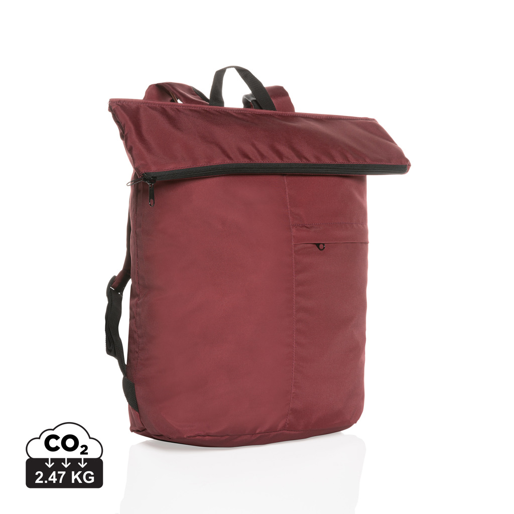 Dillon AWARE™ RPET faltbarer Lightweight-Rucksack – Bild 4