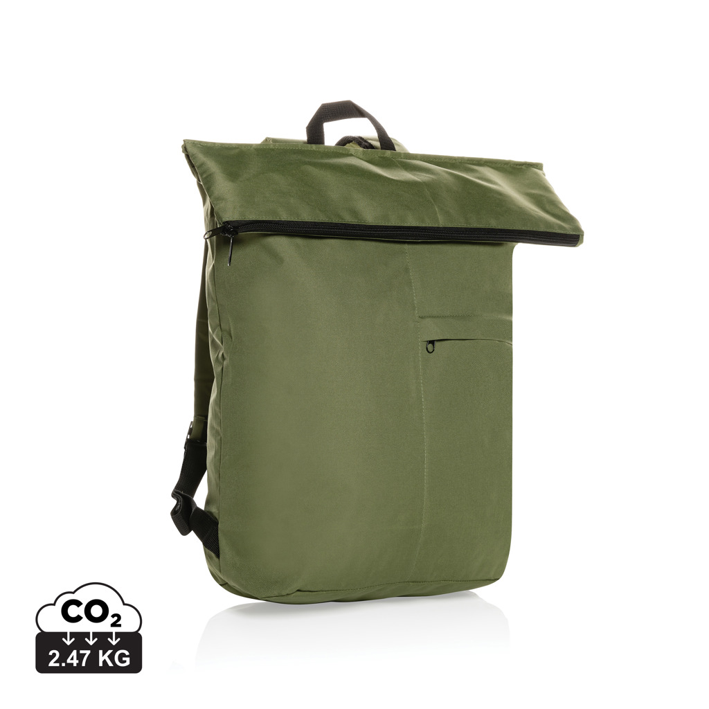 Dillon AWARE™ RPET faltbarer Lightweight-Rucksack – Bild 6