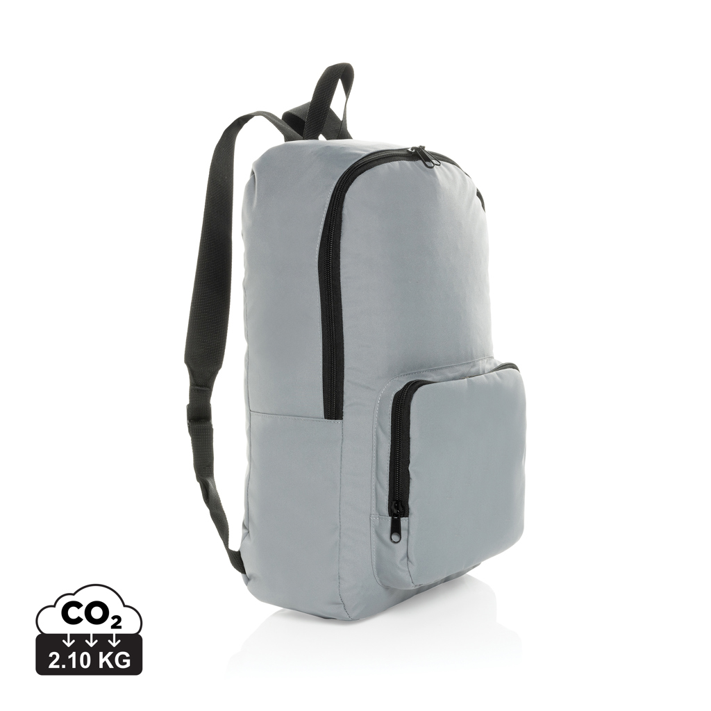 Dillon AWARE™ RPET faltbarer klassischer Rucksack – Bild 2