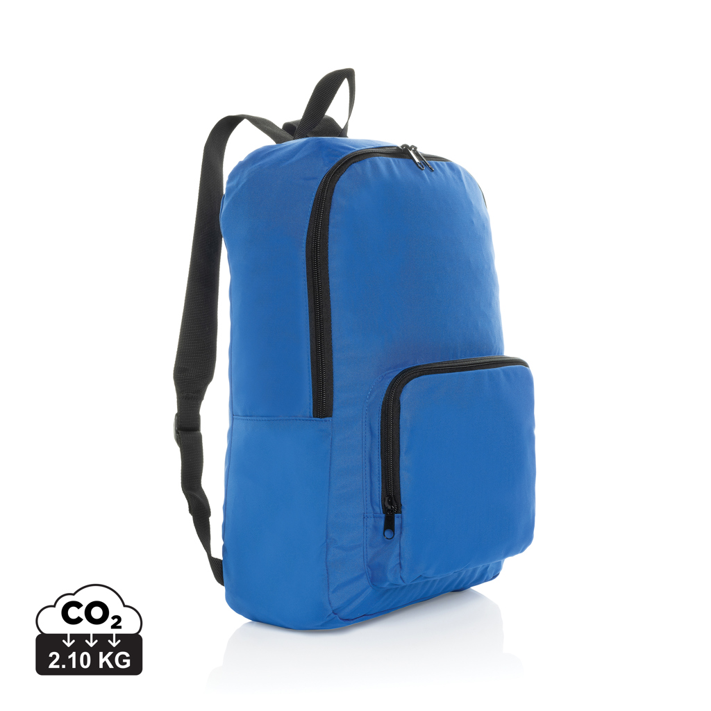Dillon AWARE™ RPET faltbarer klassischer Rucksack – Bild 4