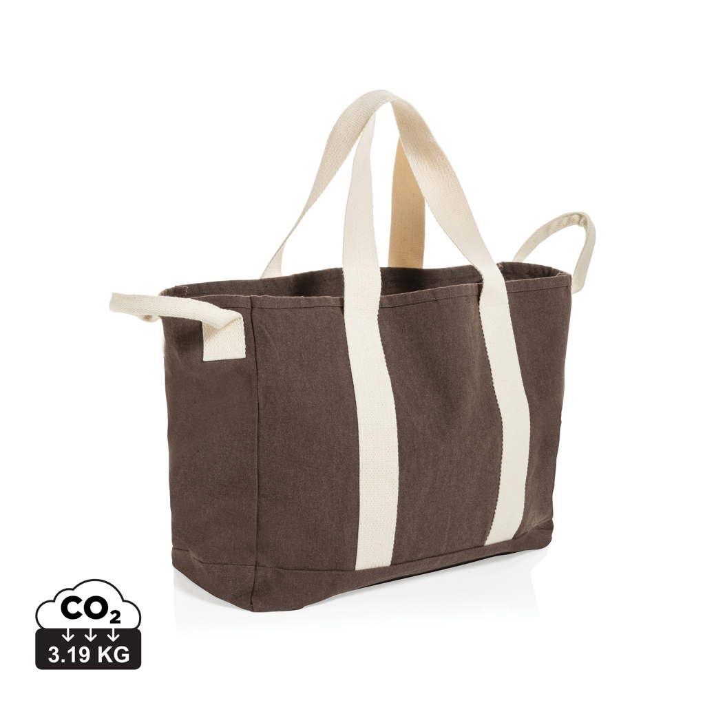 BEAU AWARE™ Strandtasche aus 400gr/m² recyceltem Canvas – Bild 2