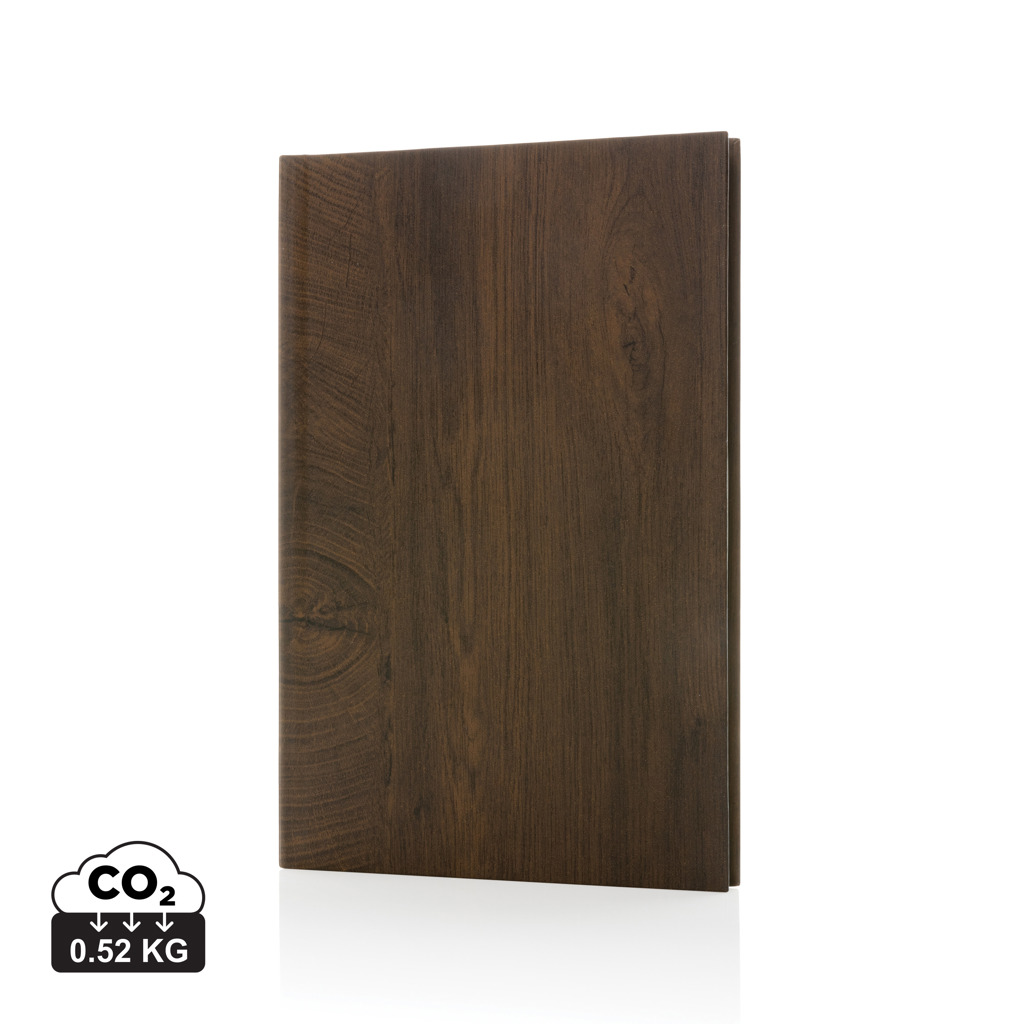 Kavana A5 Notizbuch mit Holz-Print – Bild 2