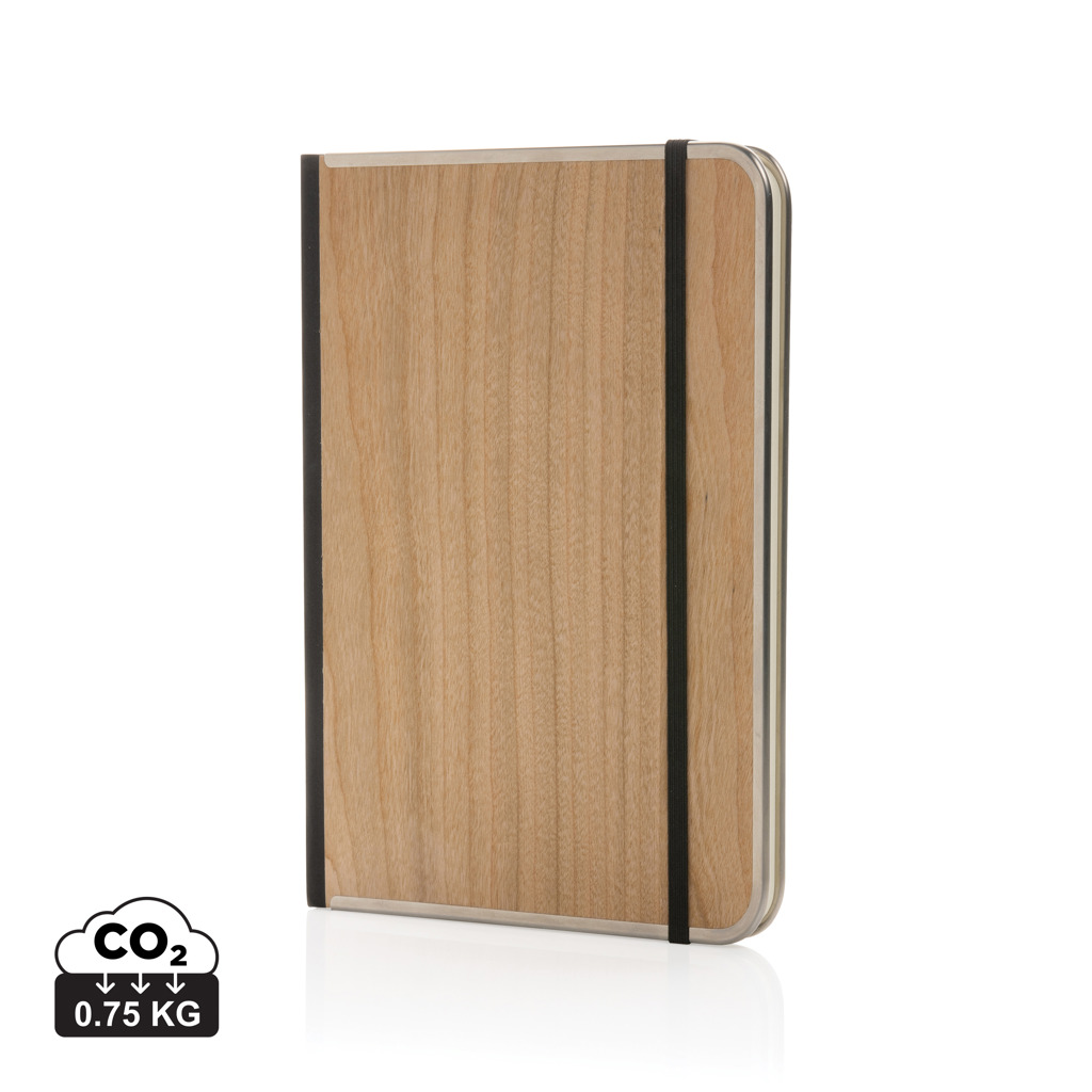 Treeline A5 Deluxe Notizbuch mit Holzeinband – Bild 2
