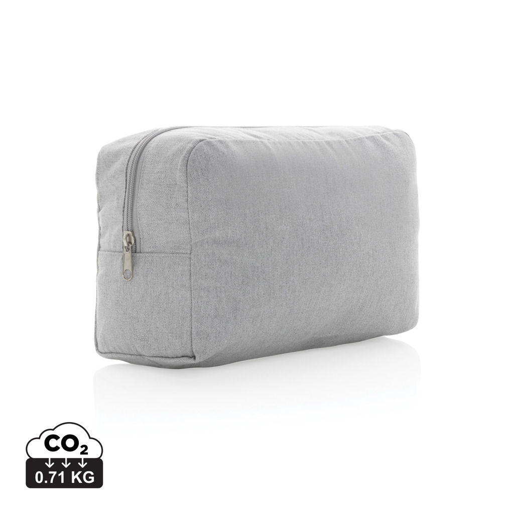 Impact Aware™ 285g/m² Kosmetiktasche aus ungefärbtem Canvas – Bild 3