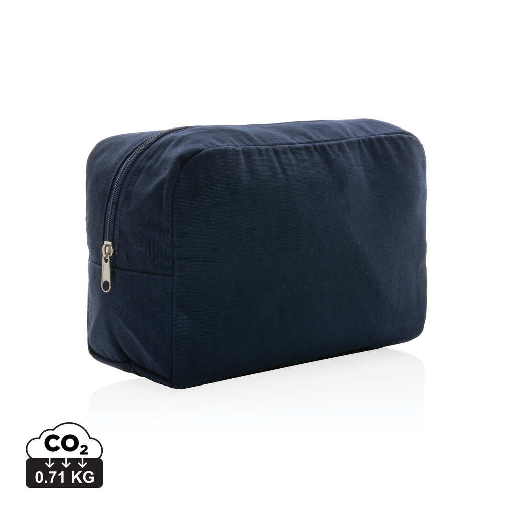 Impact Aware™ 285g/m² Kosmetiktasche aus ungefärbtem Canvas – Bild 4