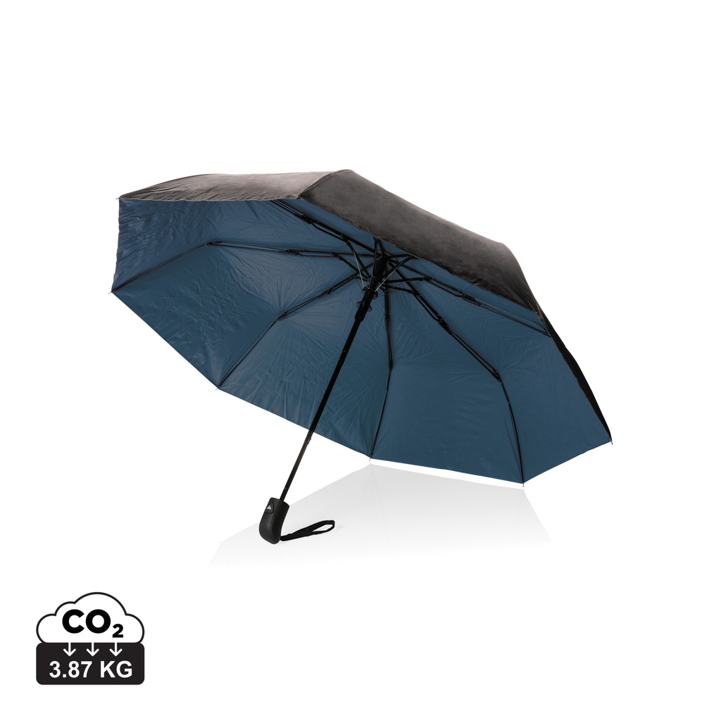 21" Impact AWARE™ RPET 190T Pongee Bi-Color Mini-Schirm – Bild 2