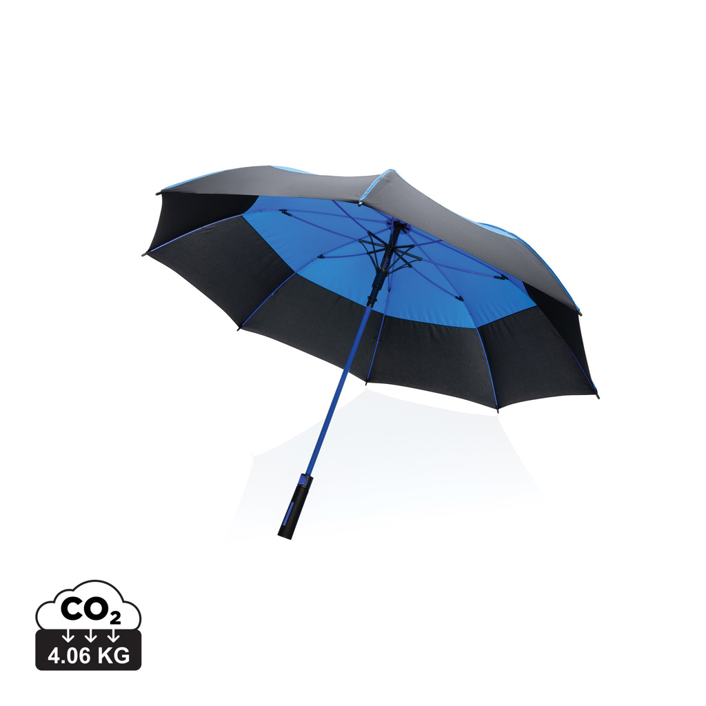 27" Impact AWARE™ RPET 190T Auto-Open Stormproof-Schirm – Bild 3