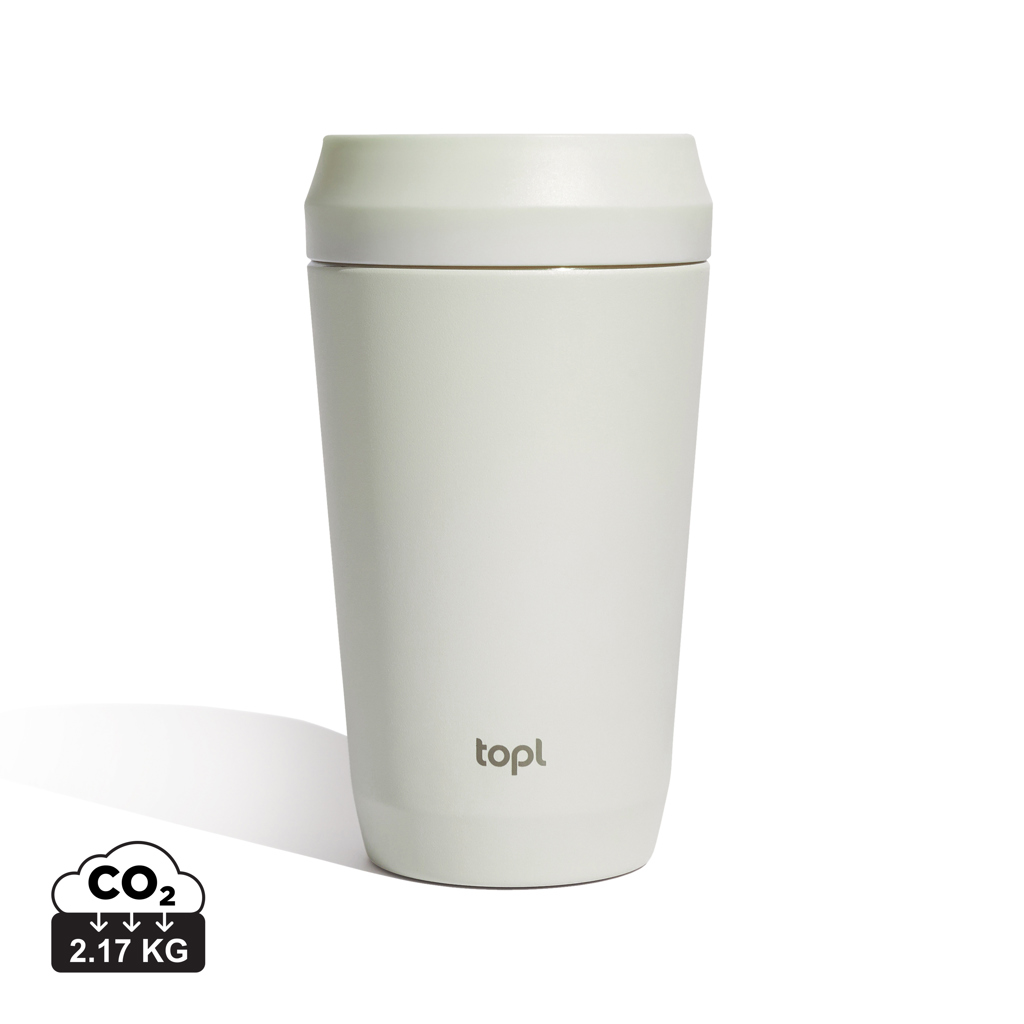 Topl-Trinkbecher aus rec. Stahl mit 360-Grad-Deckel 354ml – Bild 4