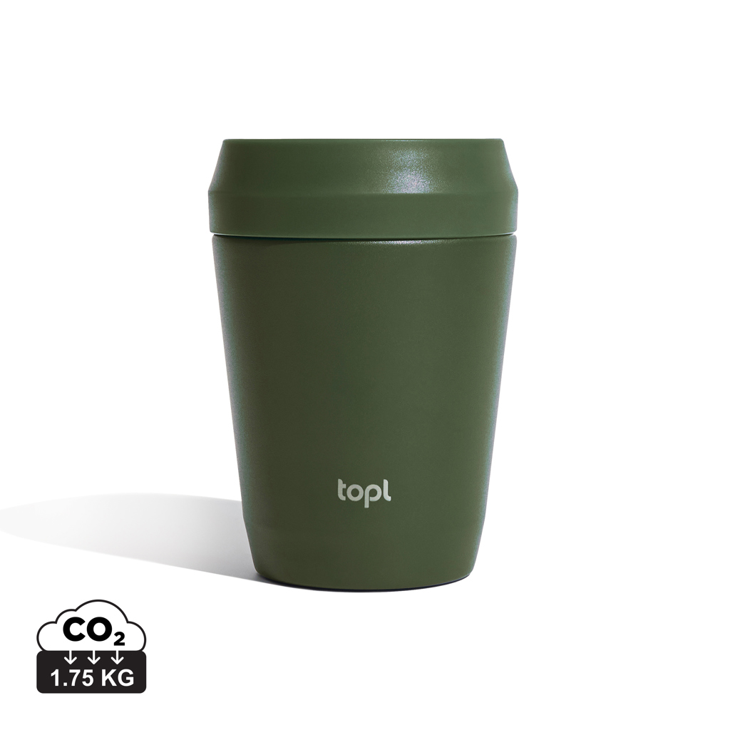Topl-Trinkbecher aus rec. Stahl mit 360-Grad-Deckel 236ml – Bild 3