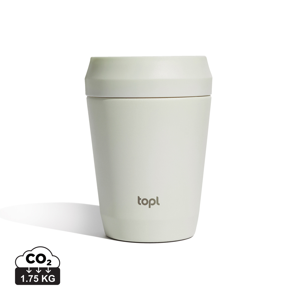 Topl-Trinkbecher aus rec. Stahl mit 360-Grad-Deckel 236ml – Bild 4