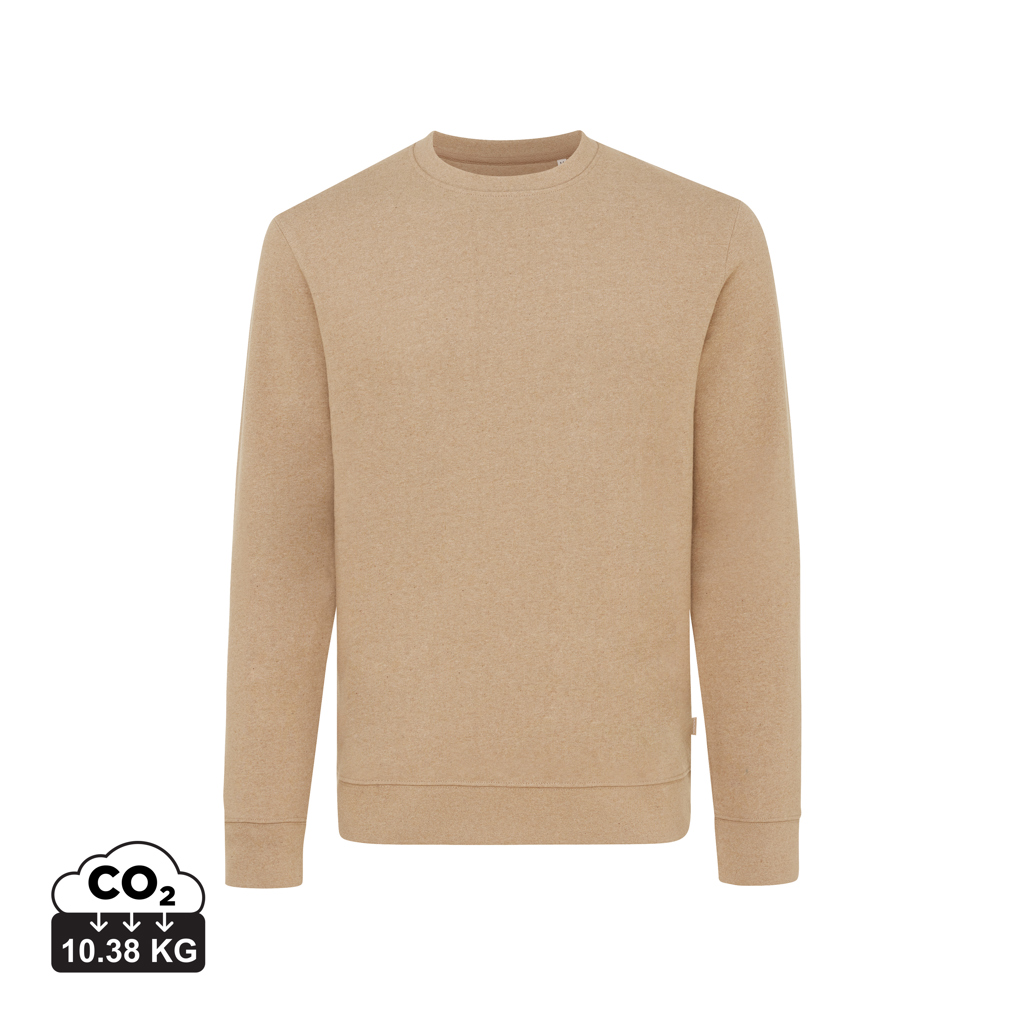 IQONIQ Denali ungefärbt. Rundhals-Sweater aus recycelter BW – Bild 36