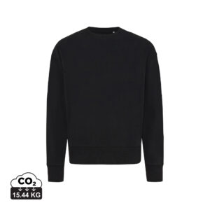 IQONIQ Kruger Relax-Rundhals-Sweater aus recycelt. Baumwolle