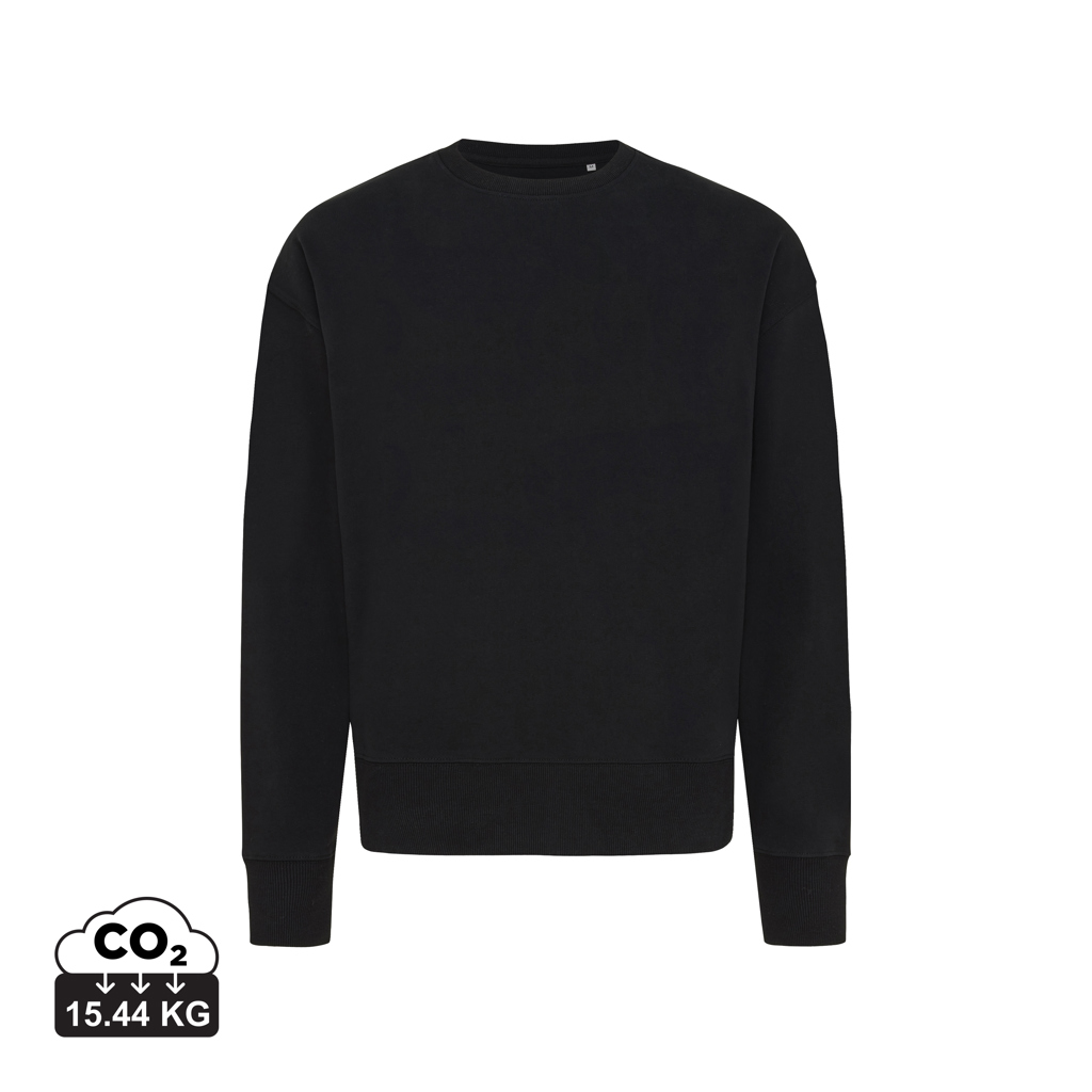 IQONIQ Kruger Relax-Rundhals-Sweater aus recycelt. Baumwolle – Bild 8
