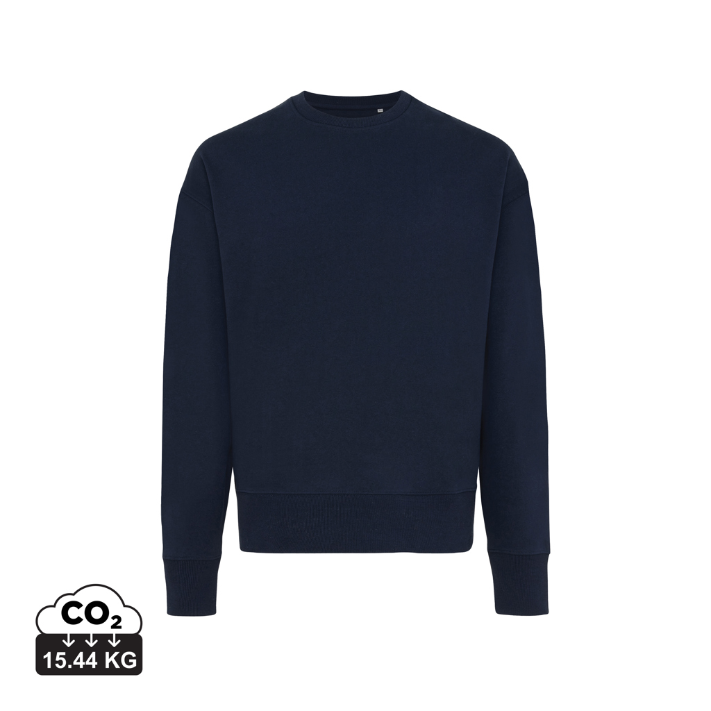 IQONIQ Kruger Relax-Rundhals-Sweater aus recycelt. Baumwolle – Bild 12
