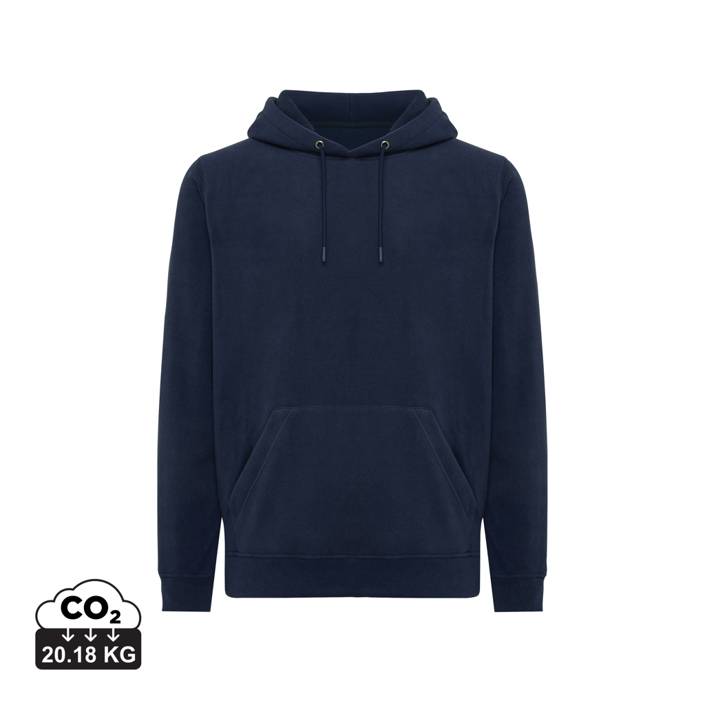 IQONIQ Trivor Mikrofleece-Kapuzen-Pulli aus recyc. Polyester – Bild 12