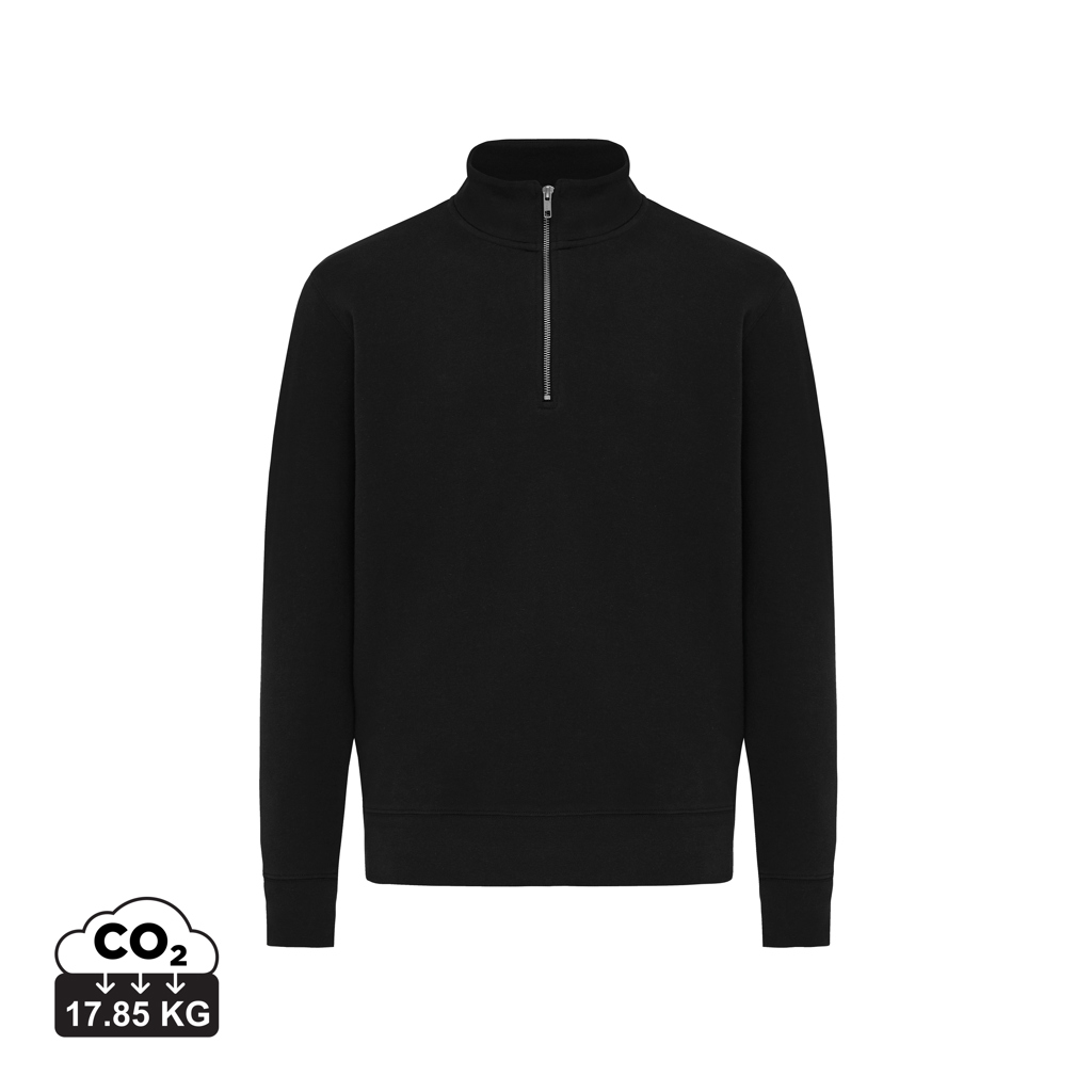 IQONIQ Elgon Quarter-Zip-Sweater aus rec. Baumwolle – Bild 8