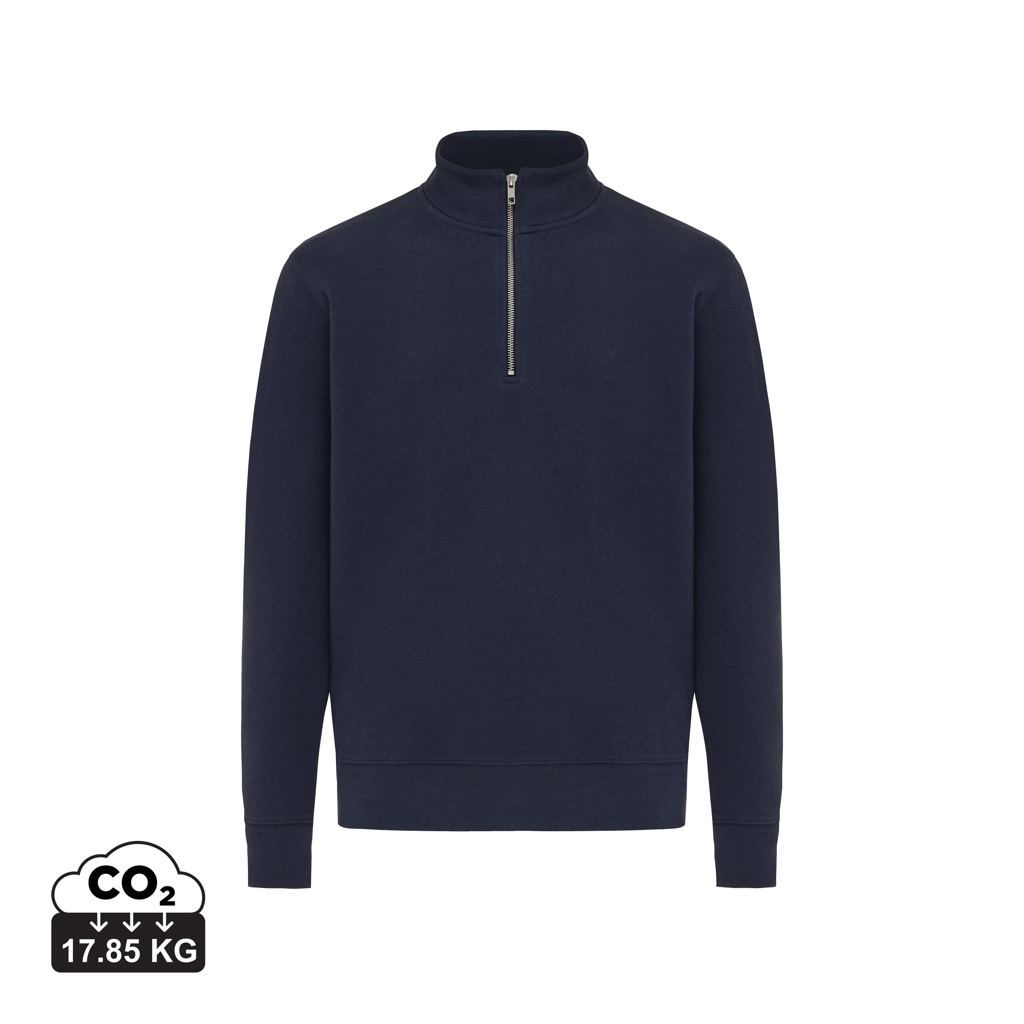 IQONIQ Elgon Quarter-Zip-Sweater aus rec. Baumwolle – Bild 11
