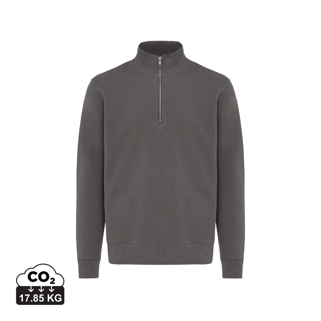IQONIQ Elgon Quarter-Zip-Sweater aus rec. Baumwolle – Bild 35