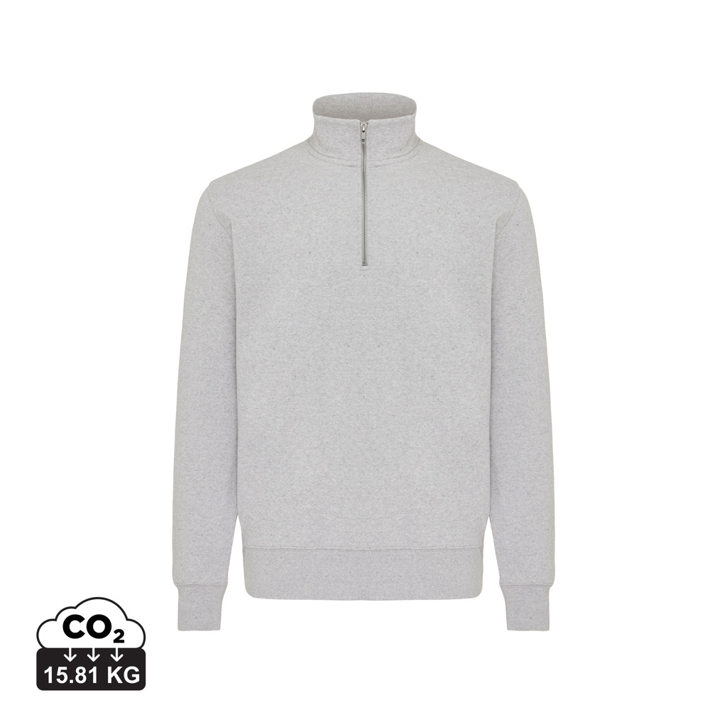 IQONIQ Elgon Quarter-Zip-Sweater aus rec. Baumwolle – Bild 45