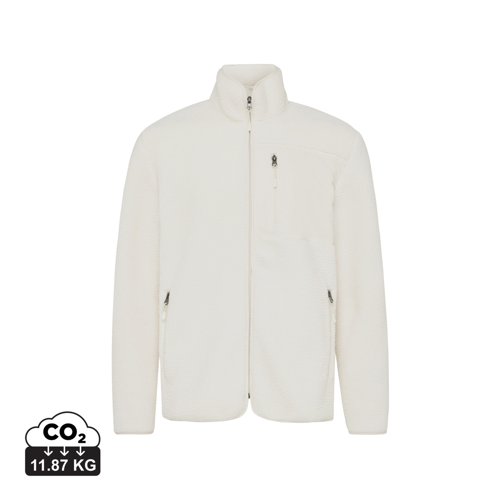 IQONIQ Diran Fleecejacke aus recyceltem Polyesterflor – Bild 10