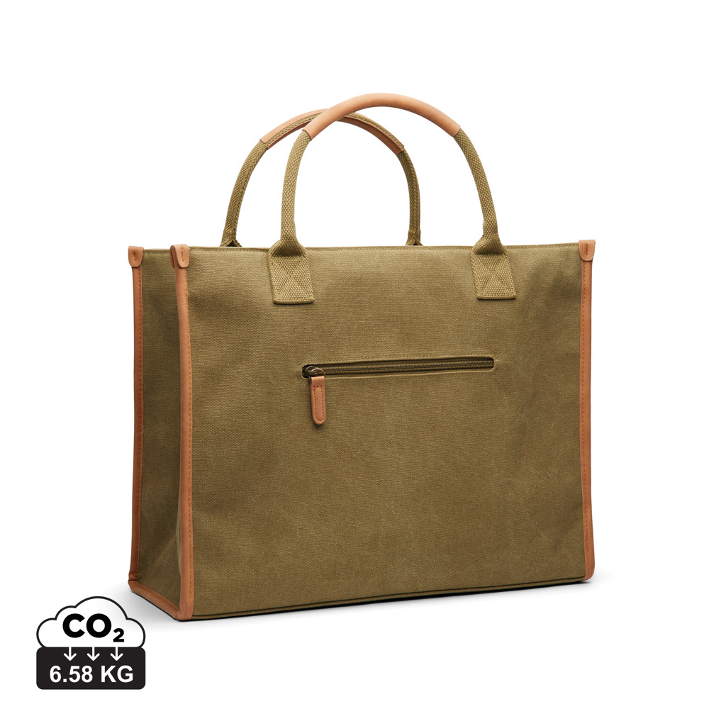 VINGA Bosler Büro-Tasche aus RCS recyceltem Canvas – Bild 2