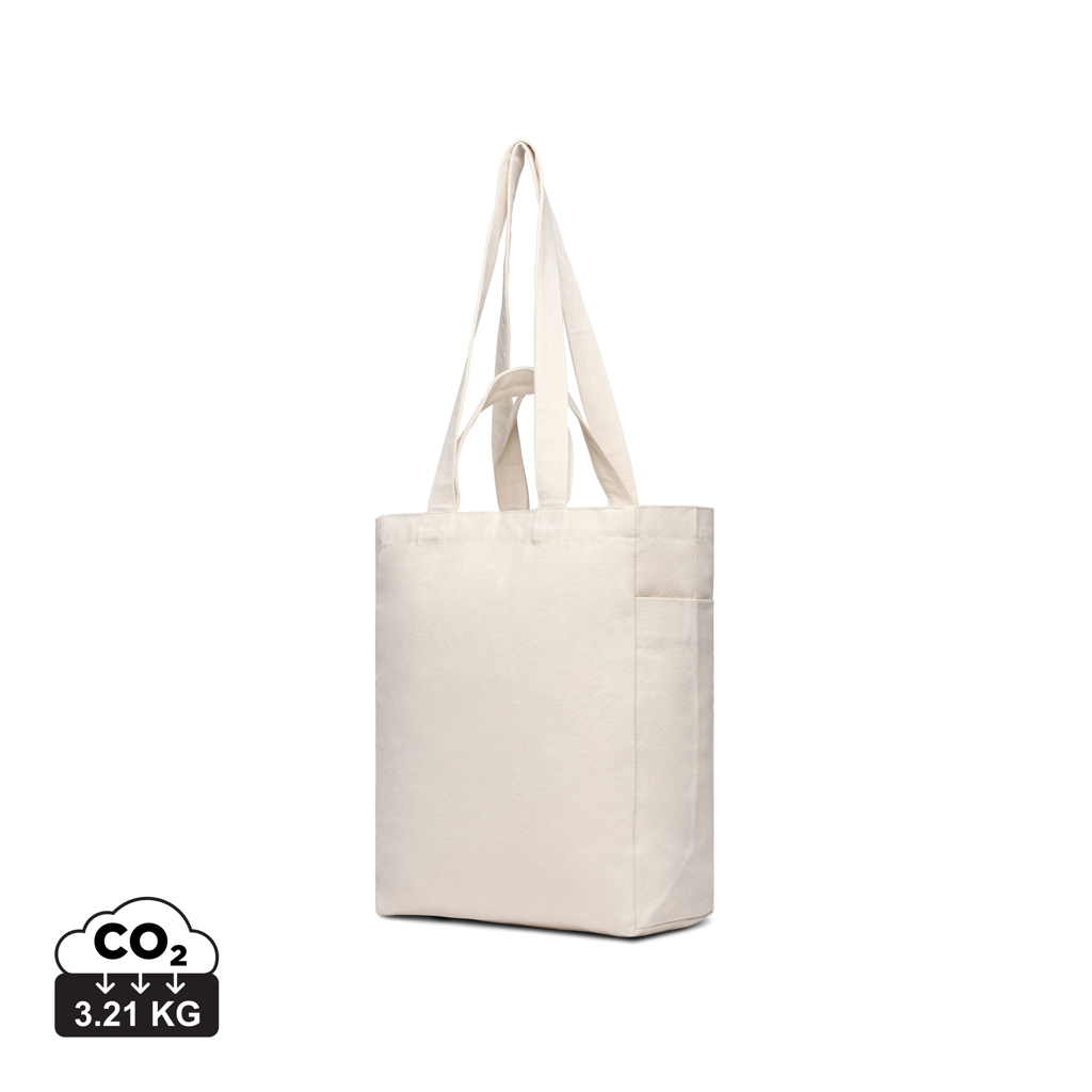 VINGA Hilo AWARE™ Tasche mit Reißverschluss aus rec. Canvas – Bild 2