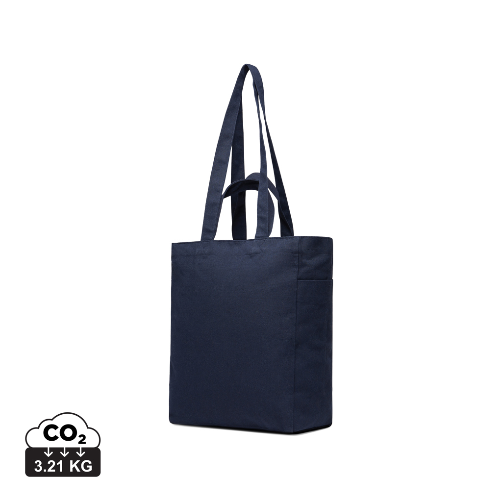 VINGA Hilo AWARE™ Tasche mit Reißverschluss aus rec. Canvas – Bild 3
