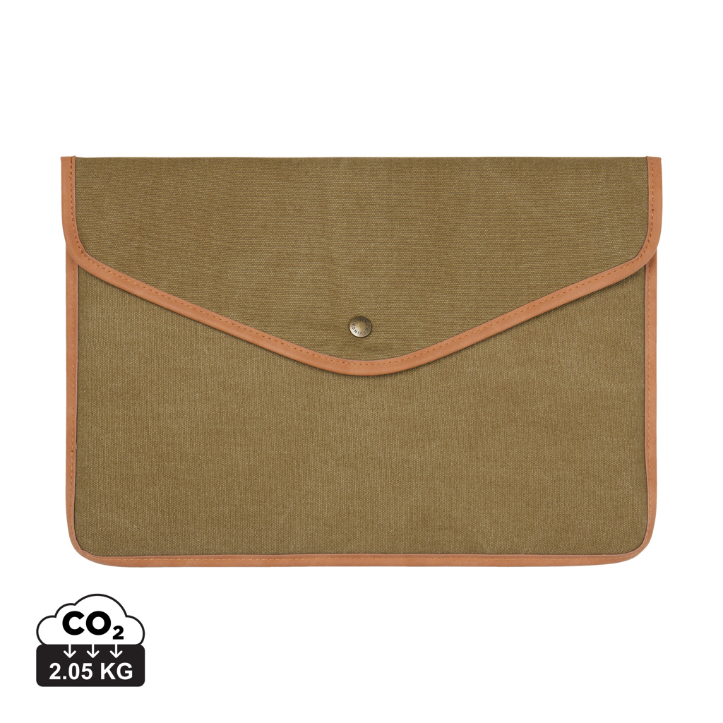 VINGA Bosler 16" Laptop-Tasche aus GRS recyceltem Canvas – Bild 2