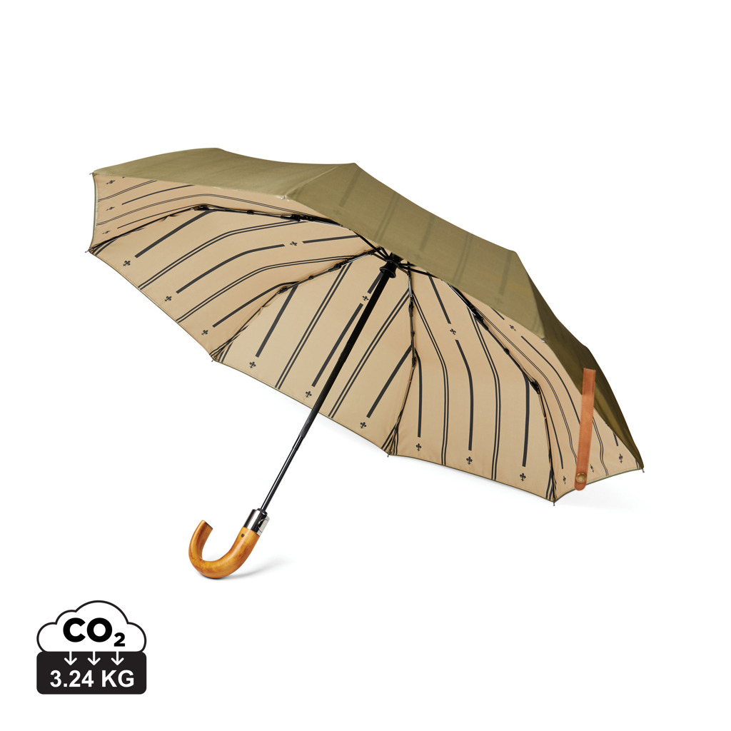 VINGA Bosler AWARE™ 21" faltbarer Schirm aus recyceltem PET – Bild 3